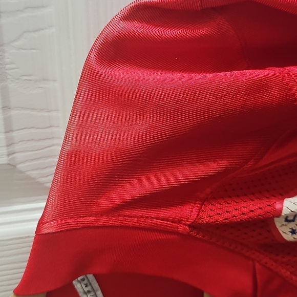 NFL authenic CHIEF JERSEY Red On-Field Jersey with White Logo - Picture 7 of 16